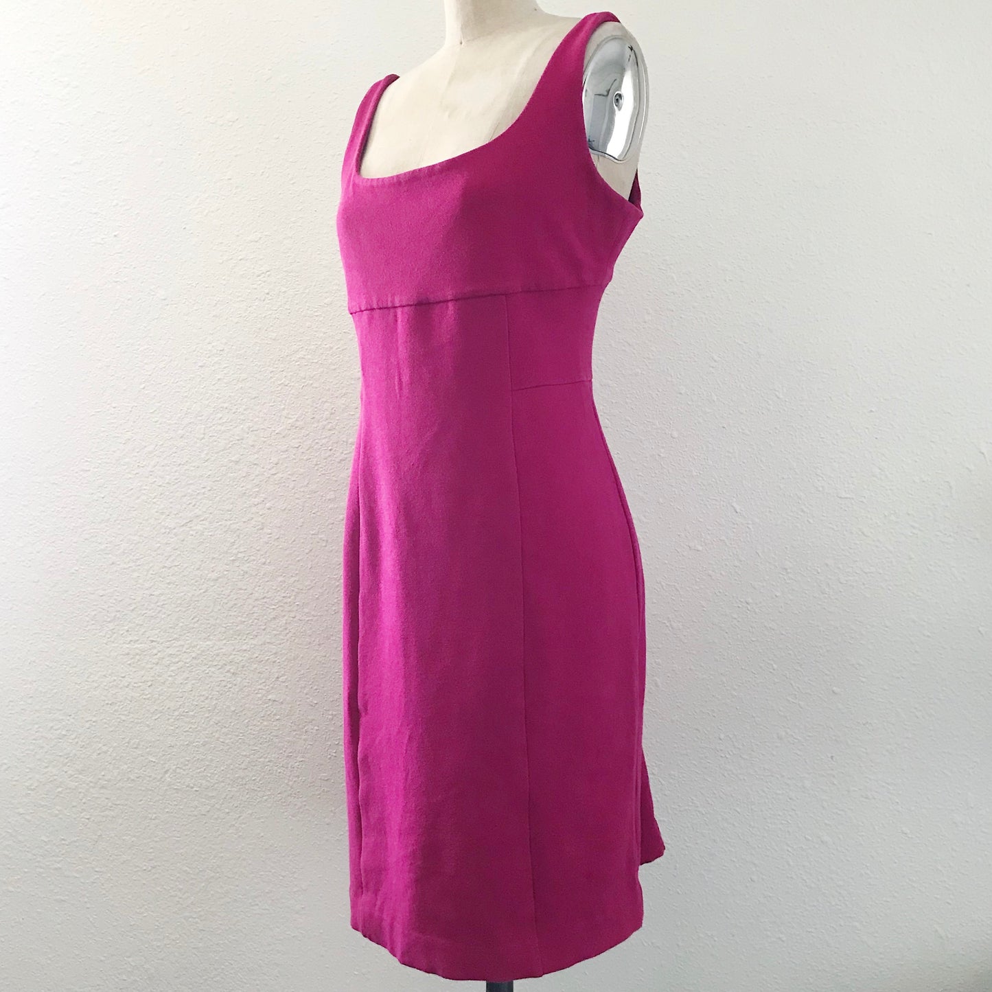 Diane Von Furstenberg Pink Cotton Sleeveless Mini Dress