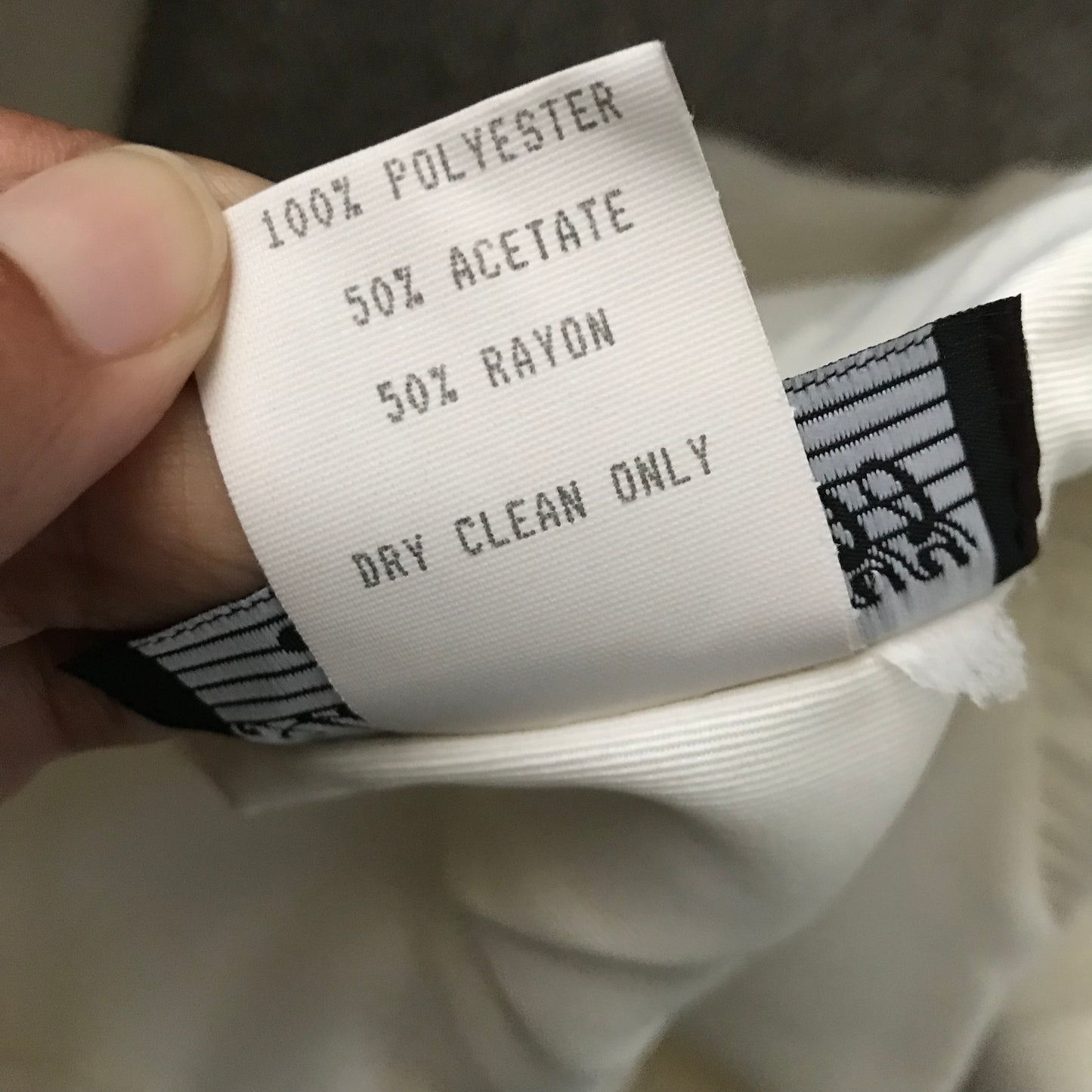 Vintage 1990s All That Jazz Off White Sheer Blazer