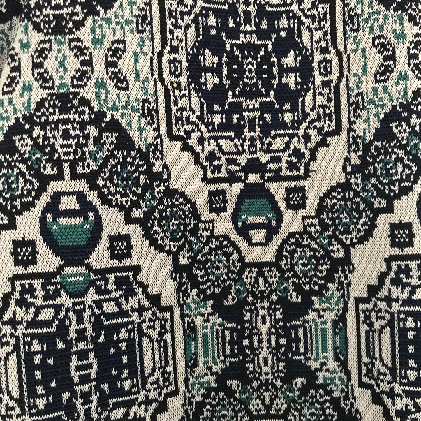 Free People Blue Knit Wide Leg Pants