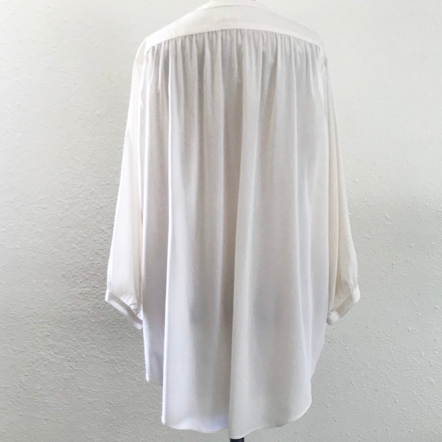 Rag & Bone Ivory Silk Classic Blouse