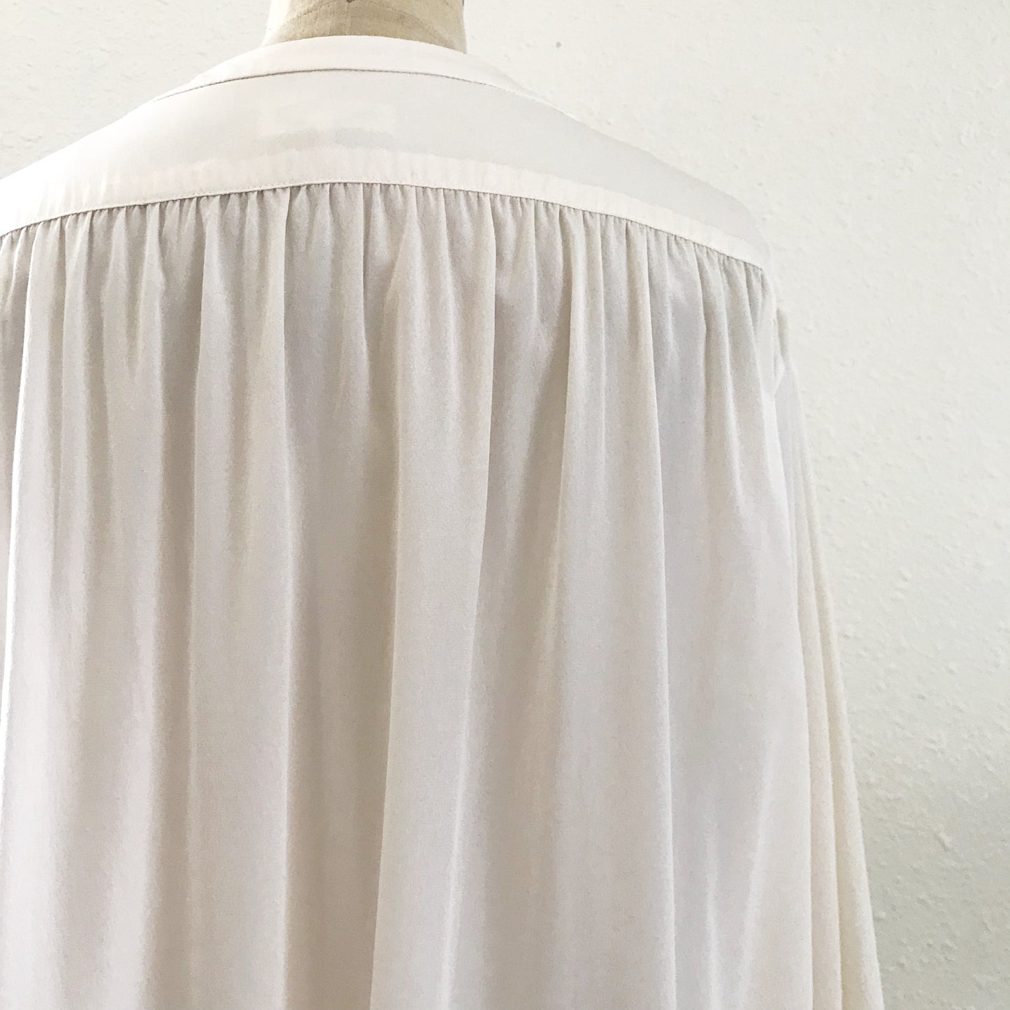 Rag & Bone Ivory Silk Classic Blouse