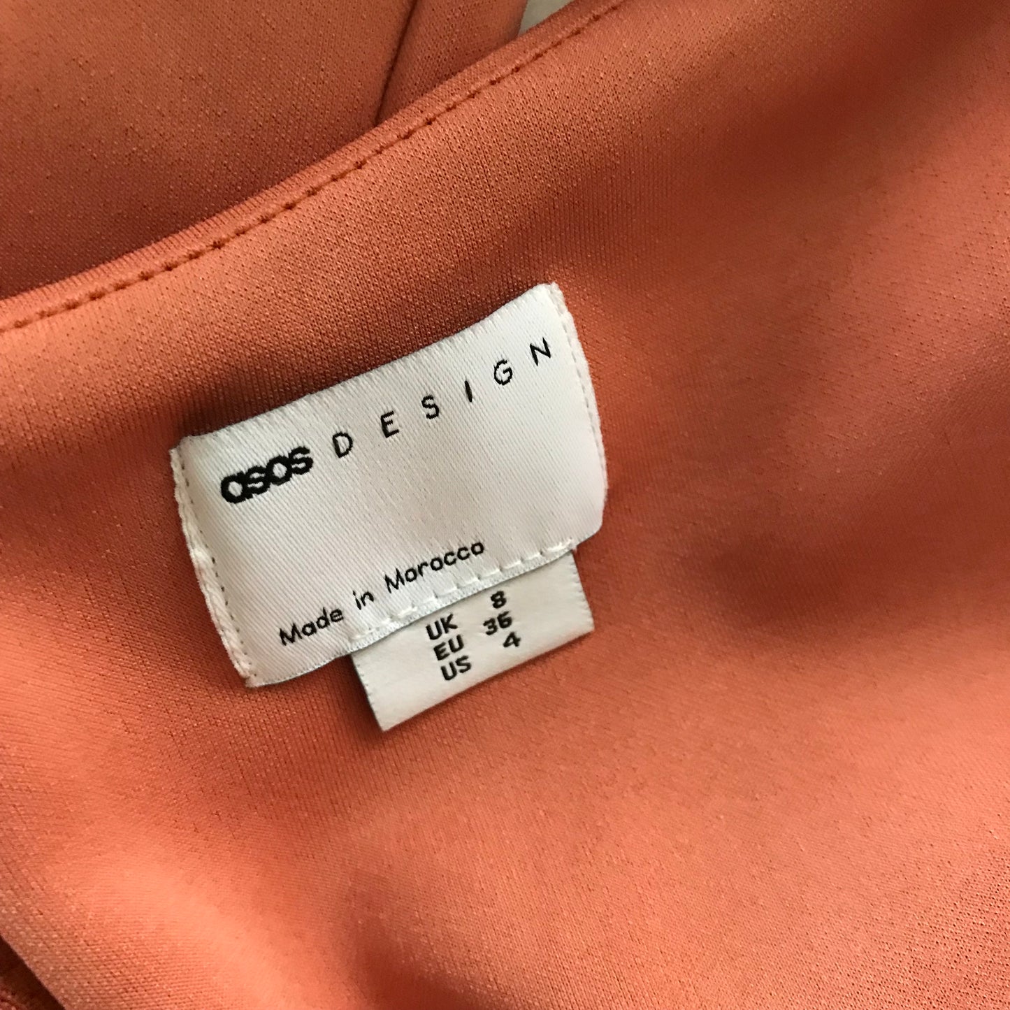 Asos Tan Retro 40s Draped Cocktail Dress