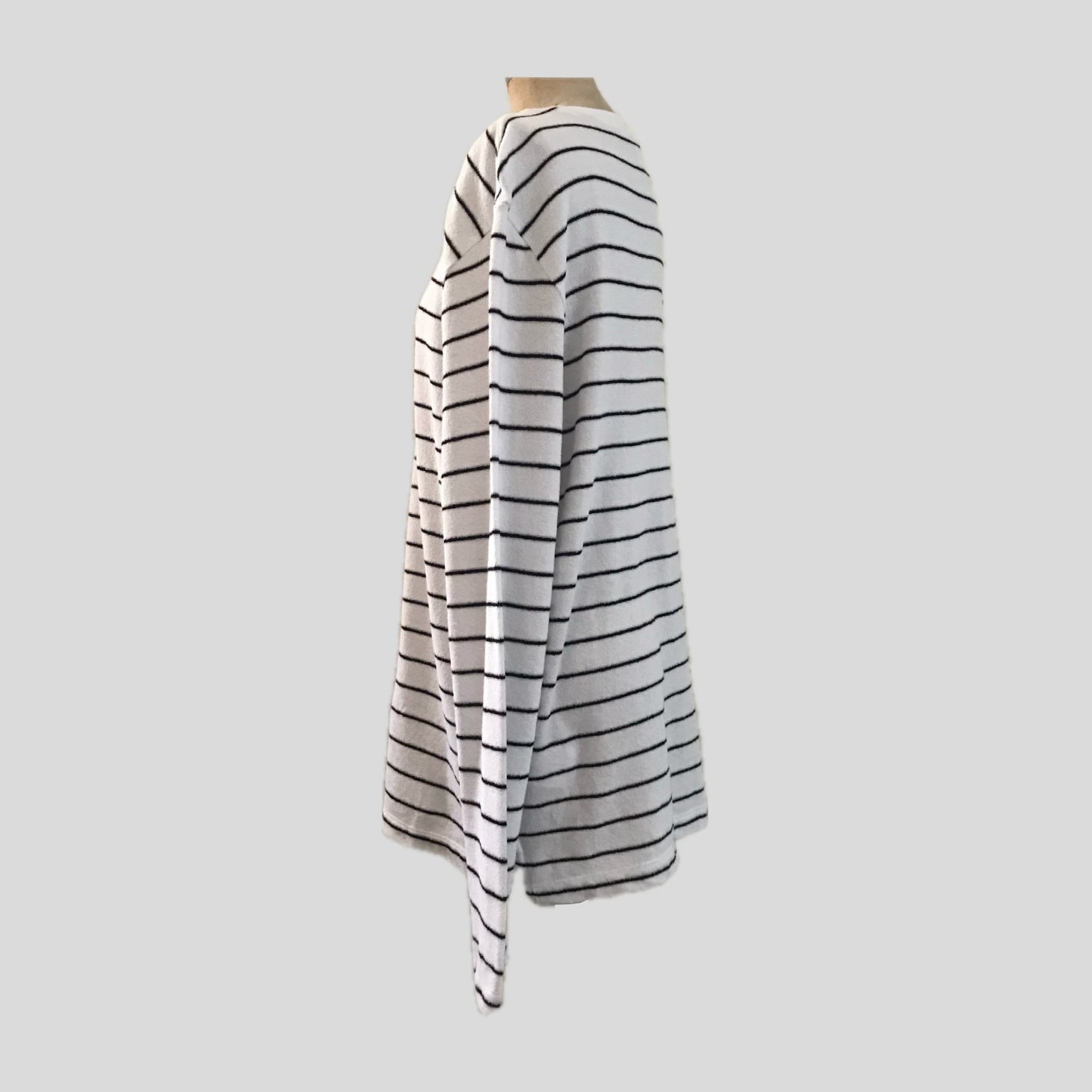 club-monaco-white-black-stripe-cotton-terry-top