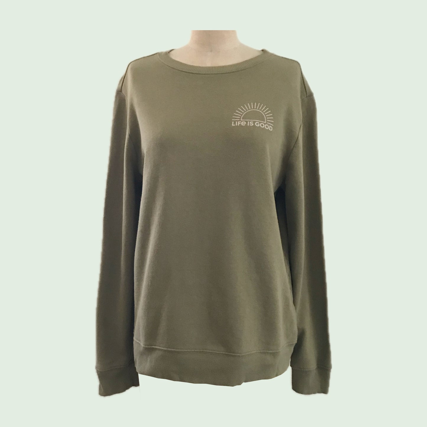 life-is-good-olive-pullover-sweatshirt