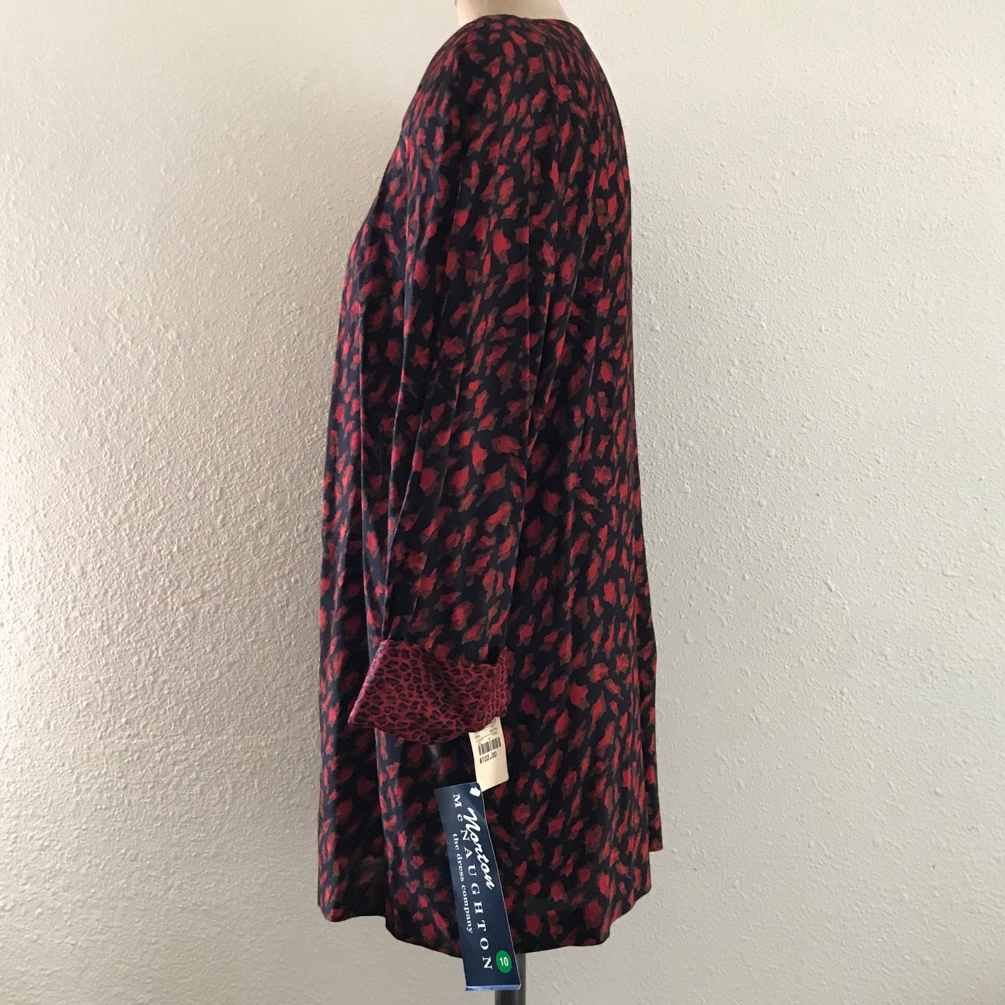 vintage-1980s-red-black-lightweight-blazer-jacket