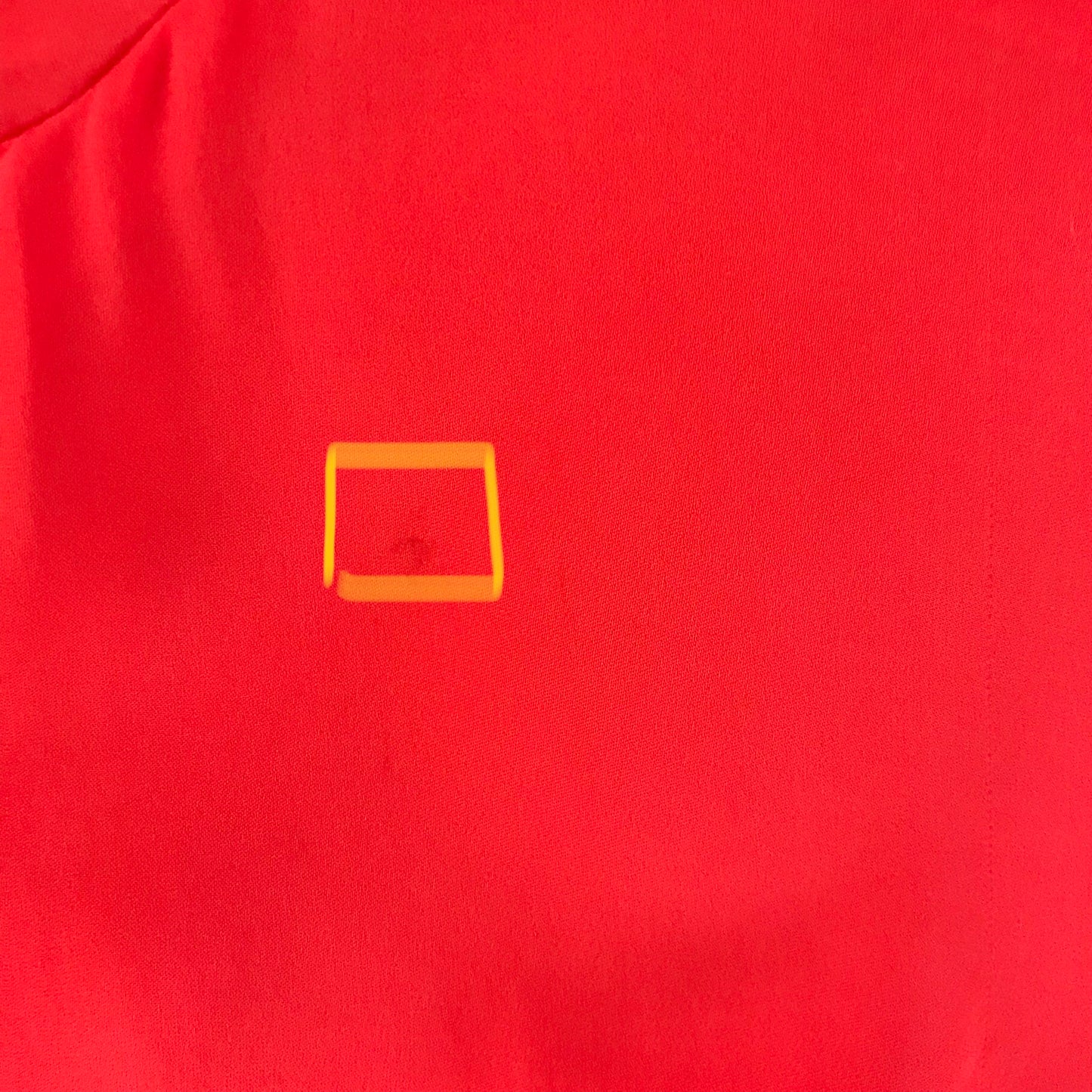 ALC Red Silk Draped Blouse