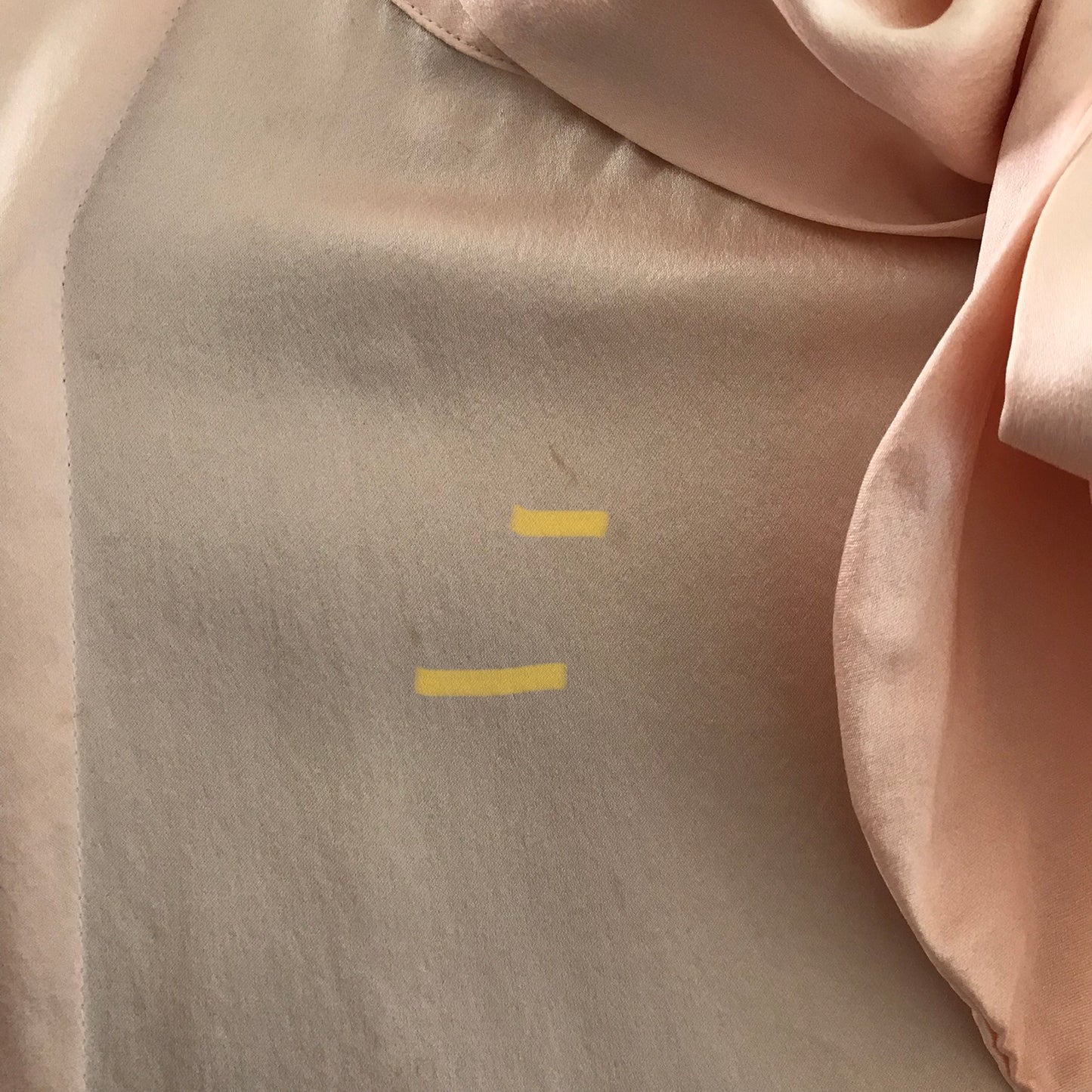 Vintage 1980s Blush Pink Silk Pleated Blouse