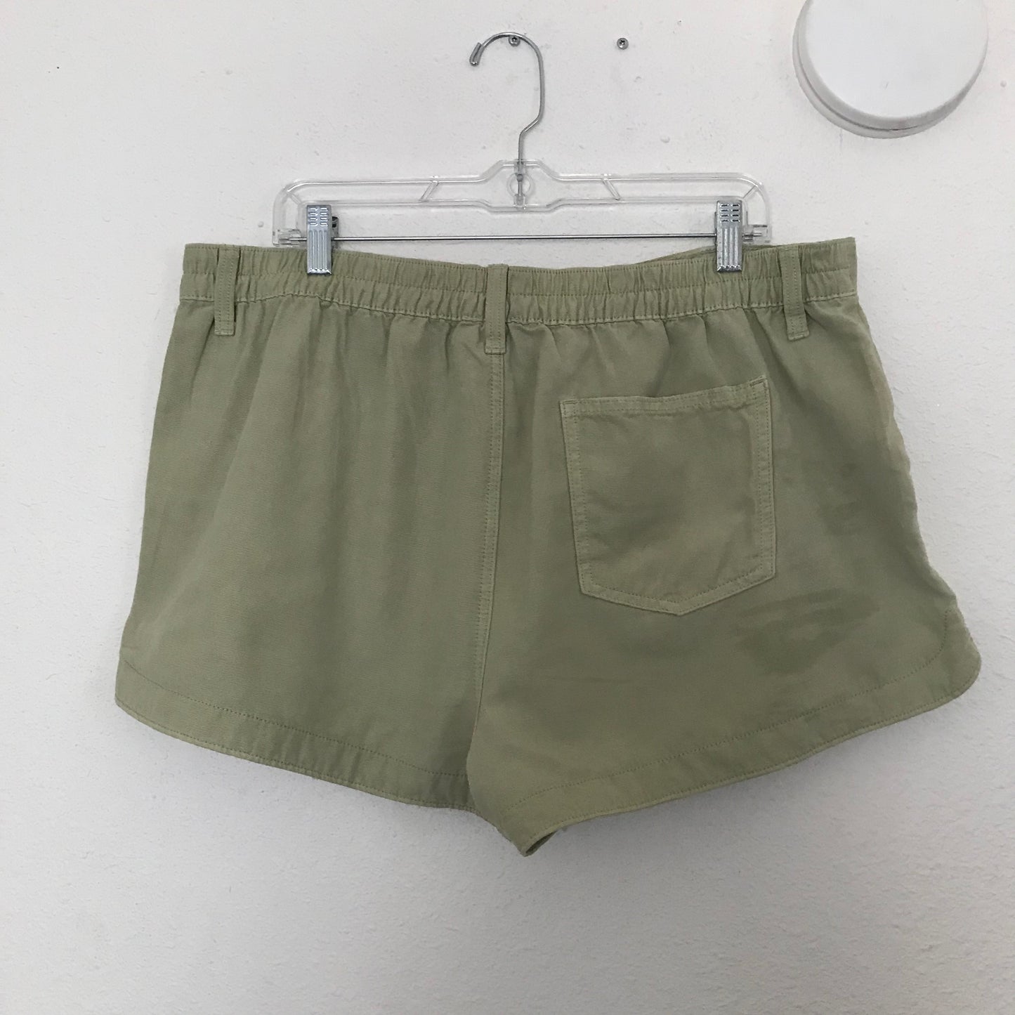 Aerie Green Cotton Mini Shorts