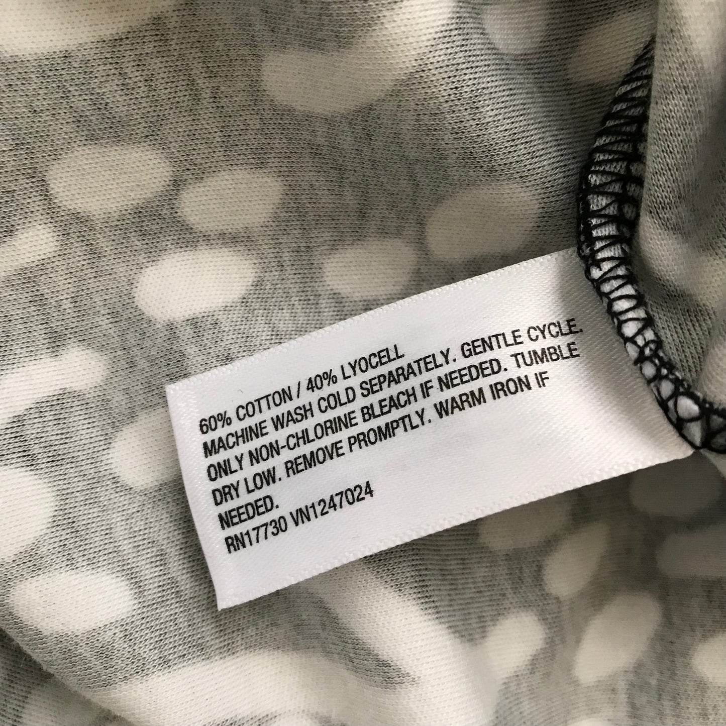 Diane Von Furstenberg Black + White Cotton Wrap Dress