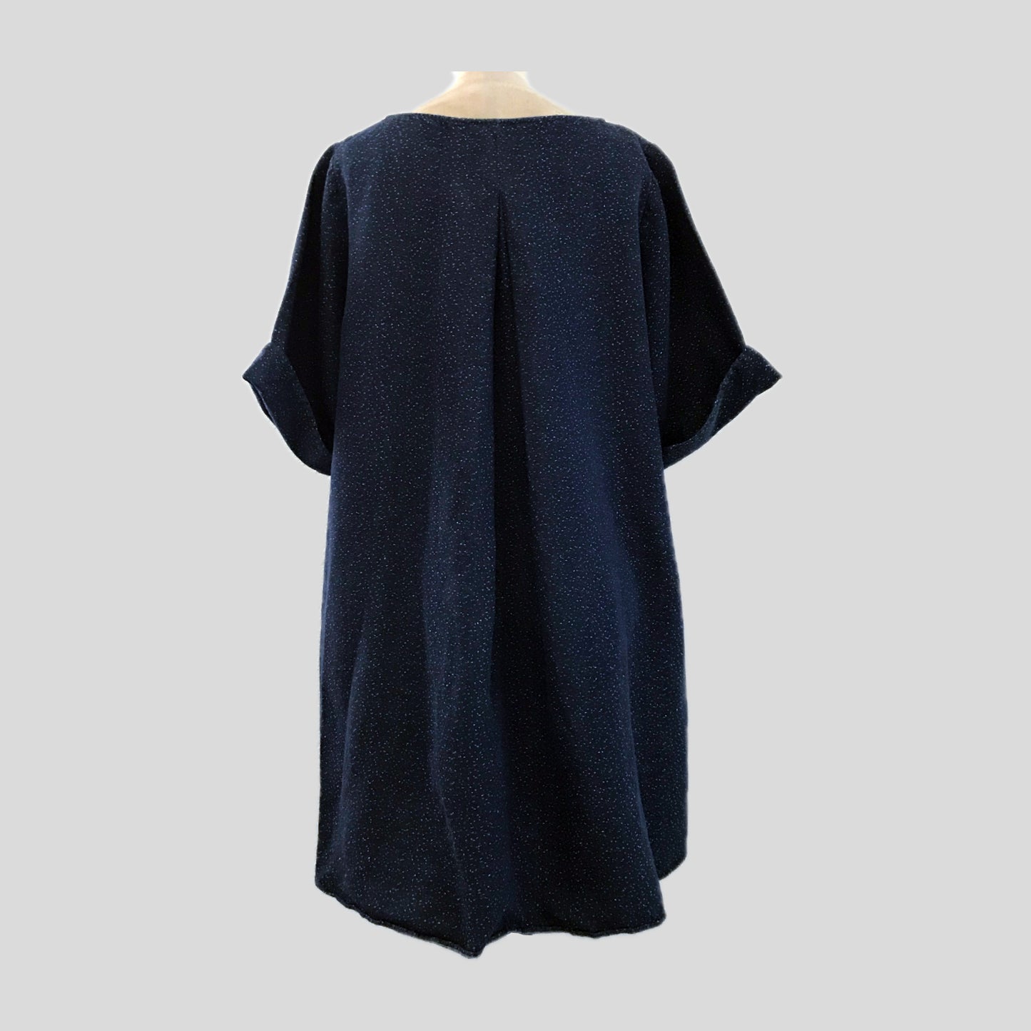 COS-Navy-Blue-Linen-Tunic-Top