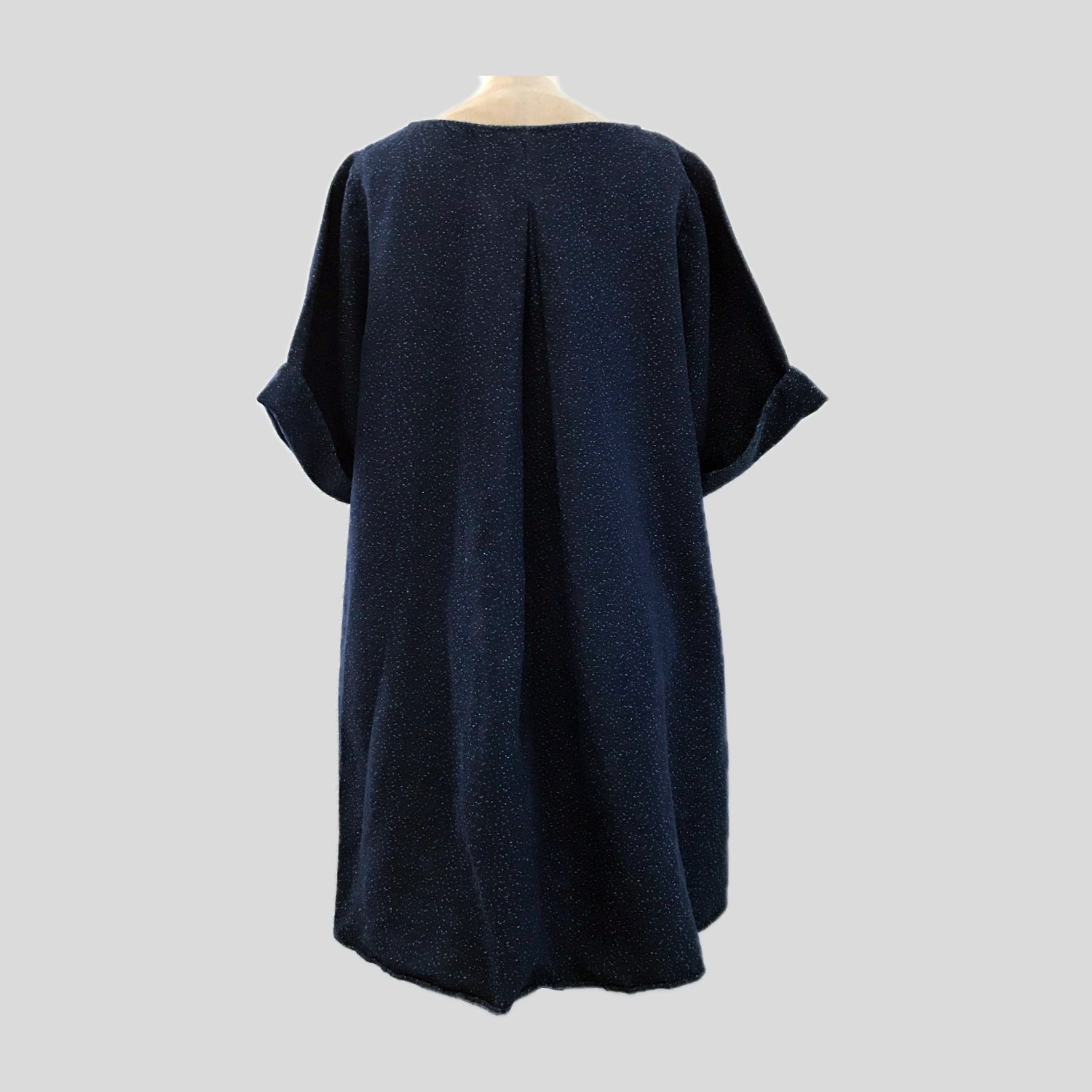 COS-Navy-Blue-Linen-Tunic-Top