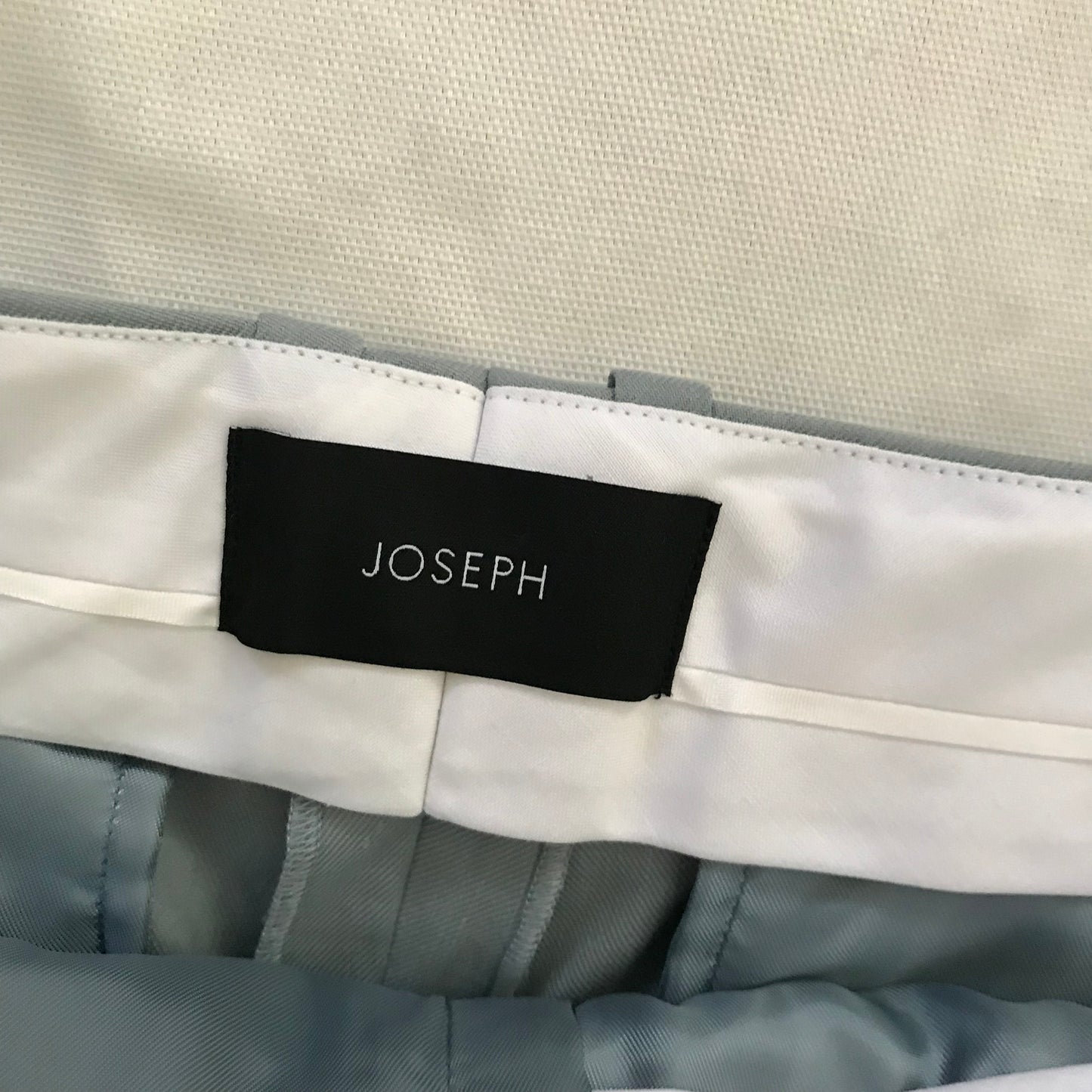 Joseph Gray Cotton + Linen Trousers