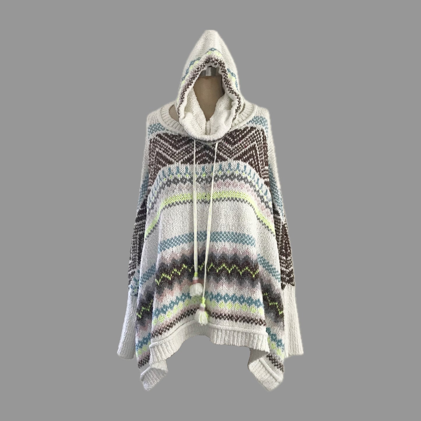 anthropologie-coton-knit-fair-isle-hooded-knit-poncho-sweater
