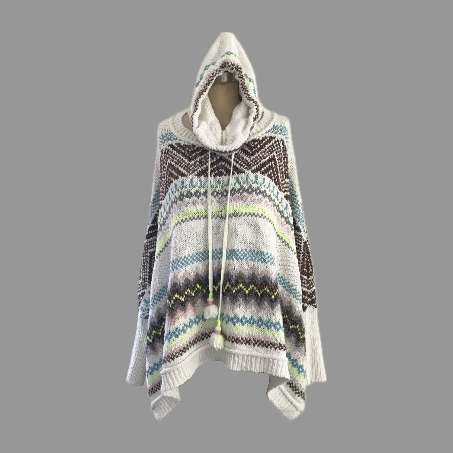 anthropologie-coton-knit-fair-isle-hooded-knit-poncho-sweater