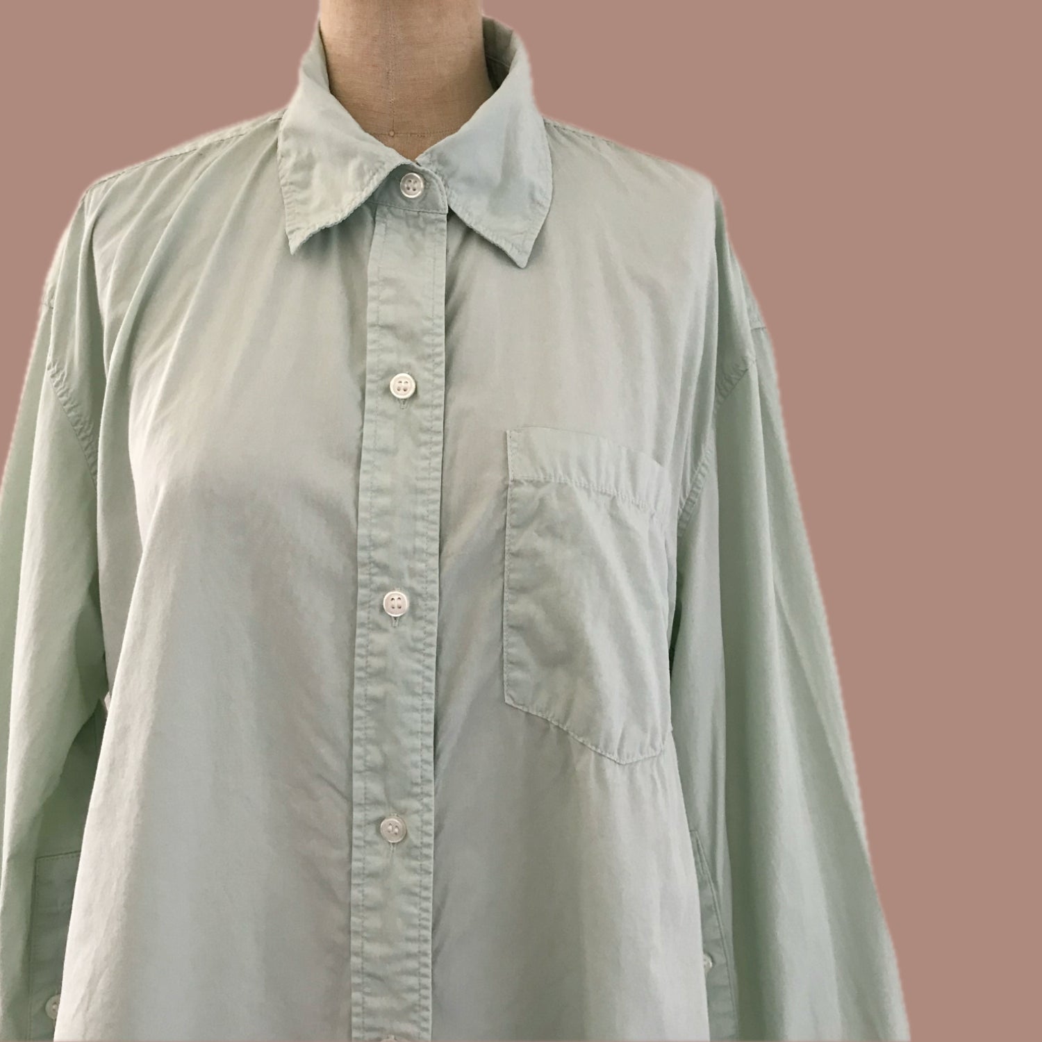 citizens-of-humanity-green-cotton-oversized-shirt