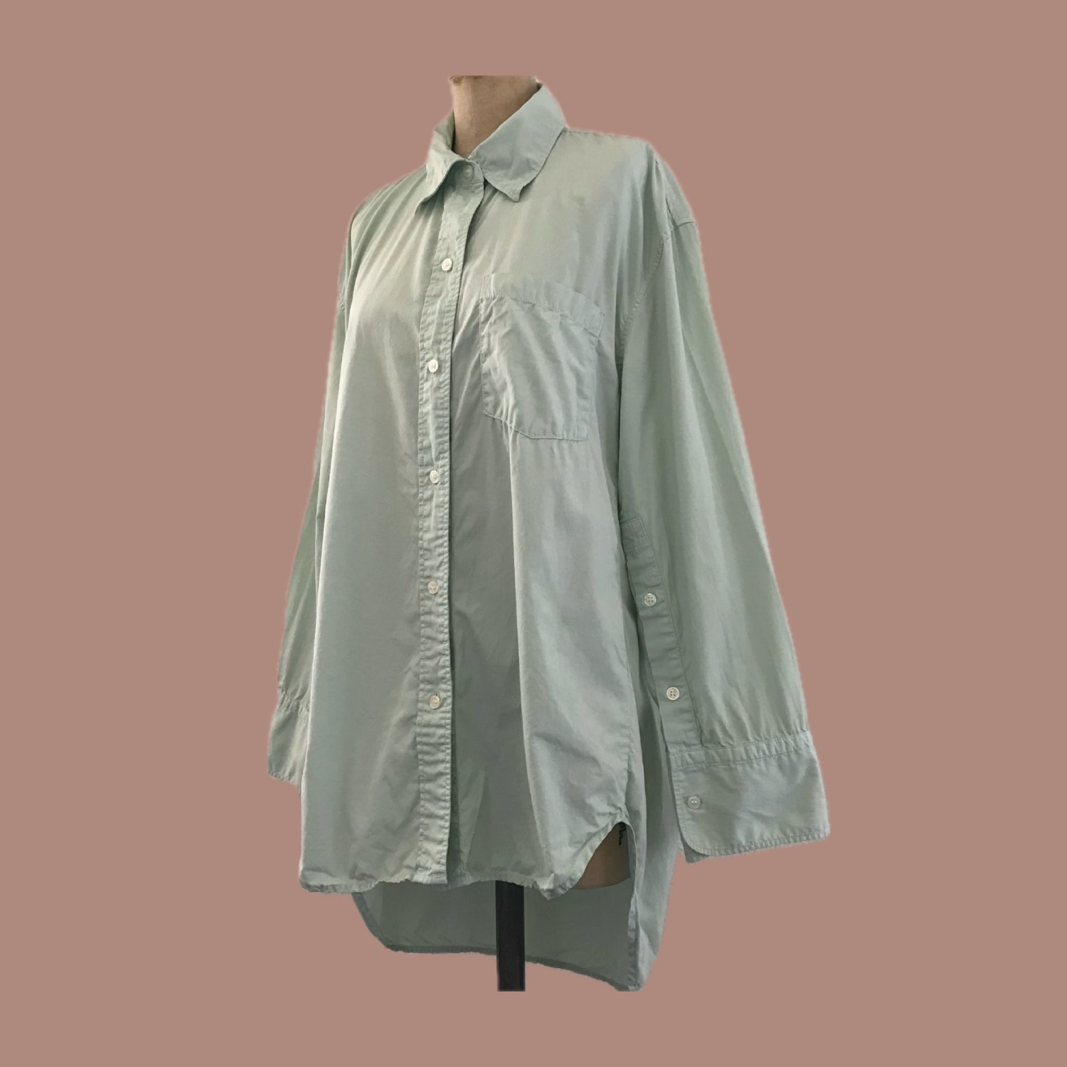 citizens-of-humanity-green-cotton-oversized-shirt