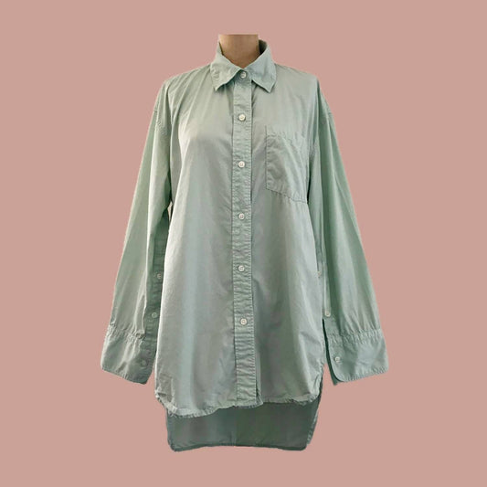 citizens-of-humanity-green-cotton-oversized-shirt