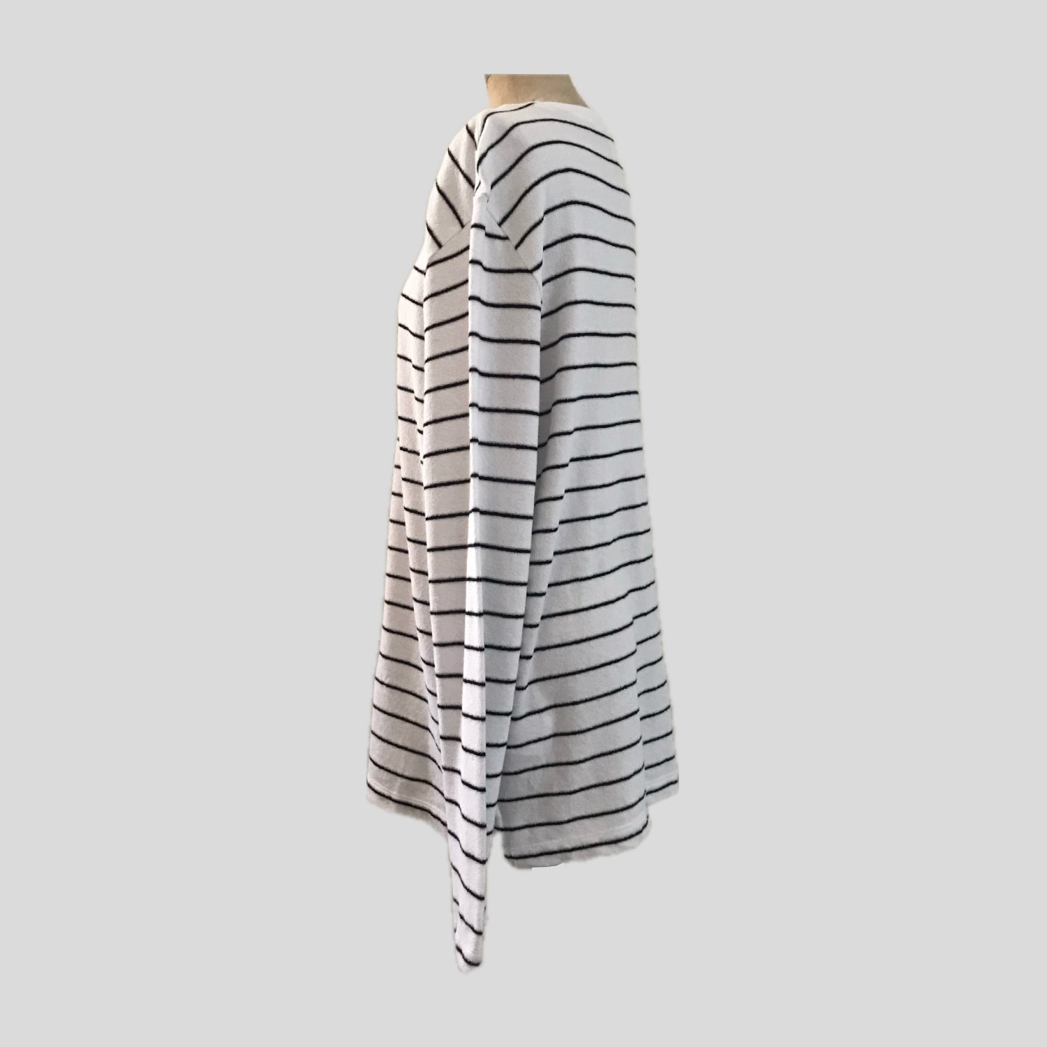 club-monaco-white-black-stripe-cotton-terry-top