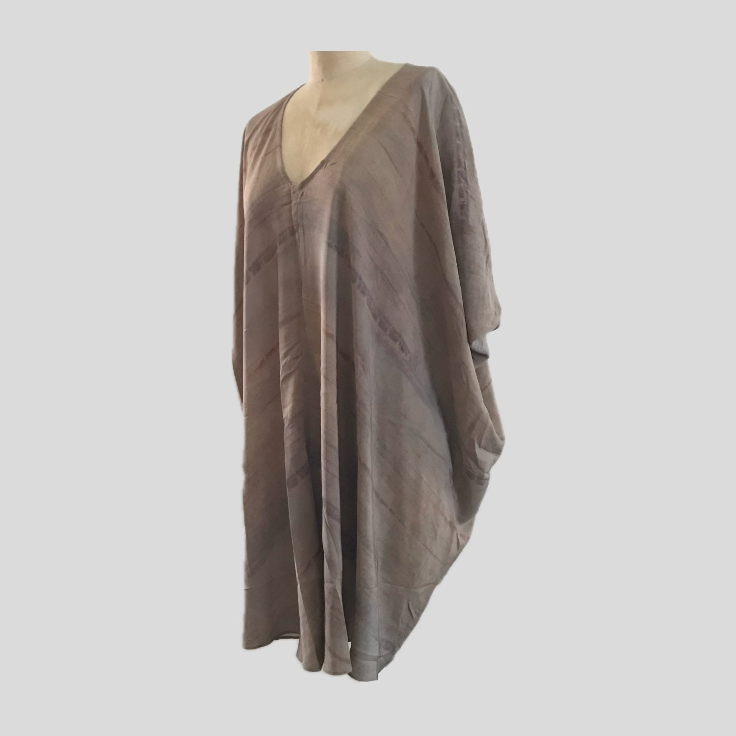 eileen-fisher-brown-silk-oversized-blouse-top