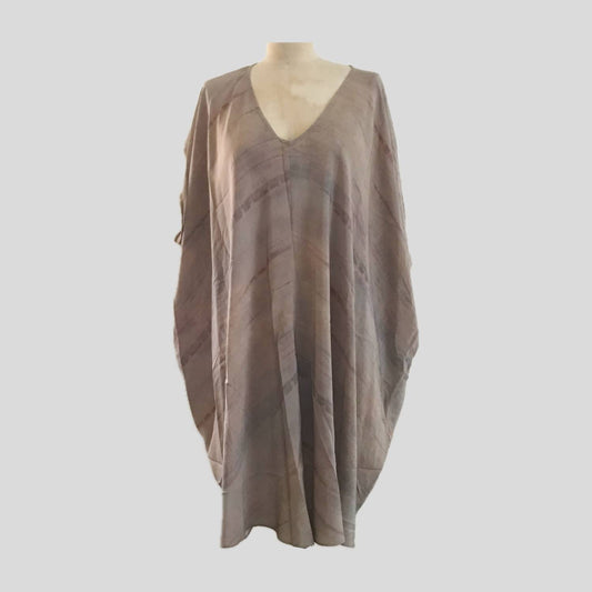 eileen-fisher-brown-silk-oversized-blouse-top