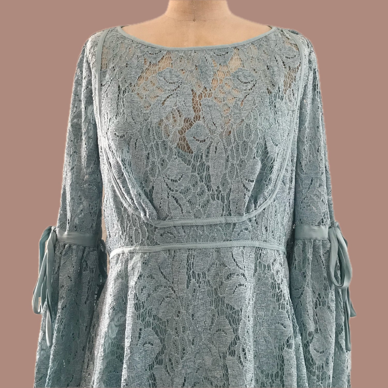 free-people-blue-lace-long-bubble-sleeve-mini-dress