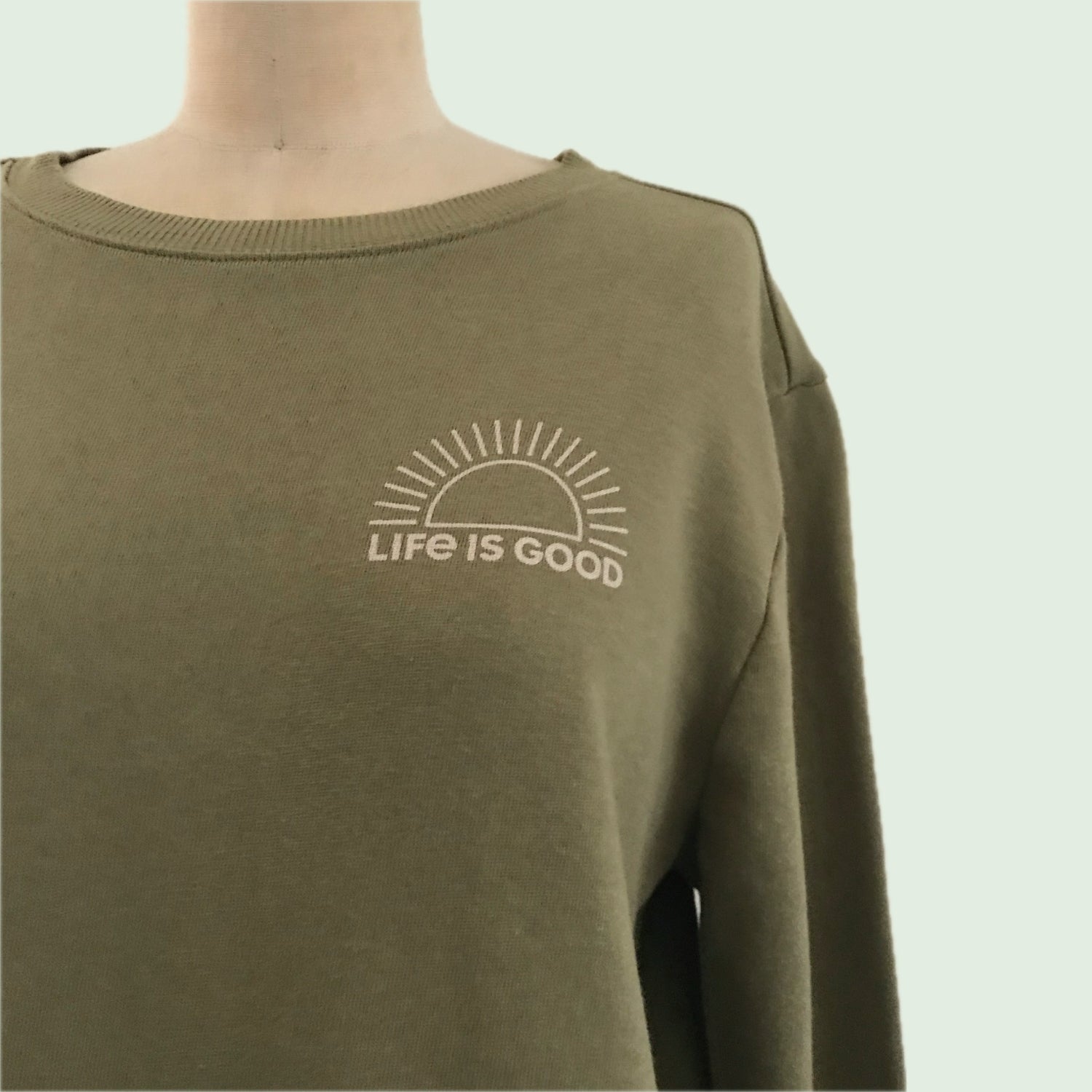 life-is-good-olive-pullover-sweatshirt