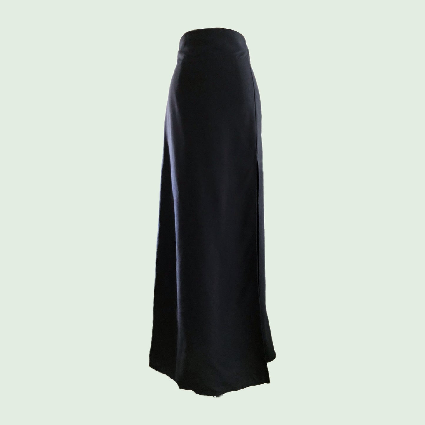 lotus-and-luna-black-maxi-skirt-with-slit