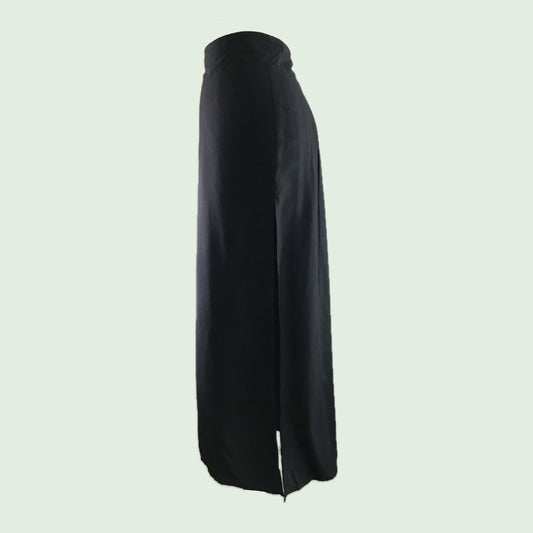 lotus-and-luna-black-maxi-skirt-with-slit
