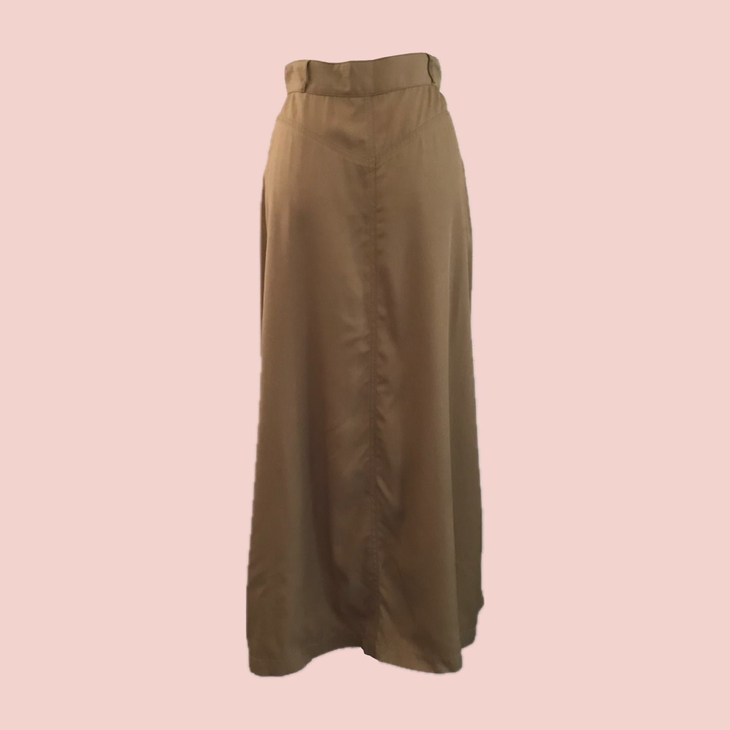 other-stories-brown-neutral-satin-midi-skirt