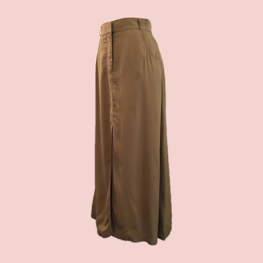 other-stories-brown-neutral-satin-midi-skirt