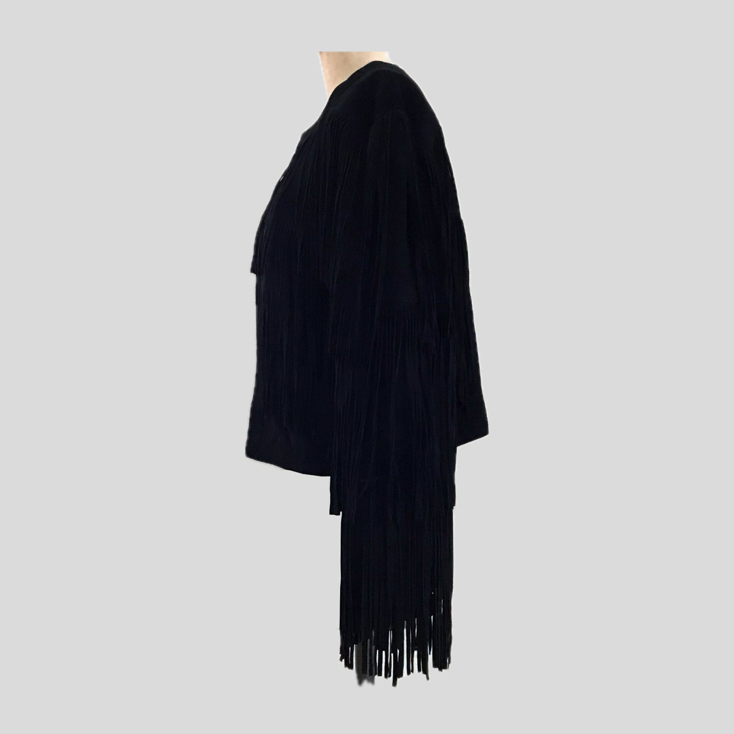 raj-black-suede-fringe-hippie-boho-jacket