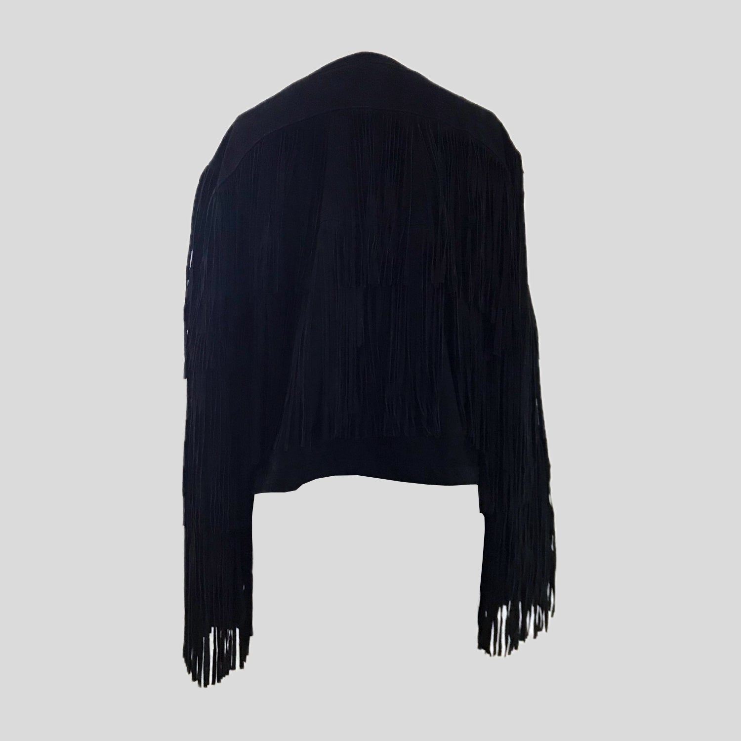 raj-black-suede-fringe-hippie-boho-jacket
