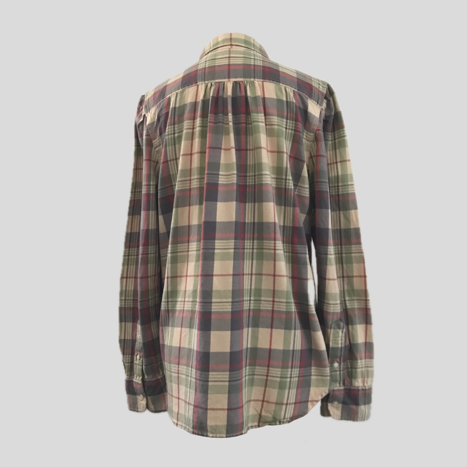 ralph-lauren-cotton-country-plaid-butter-yellow-top-shirt