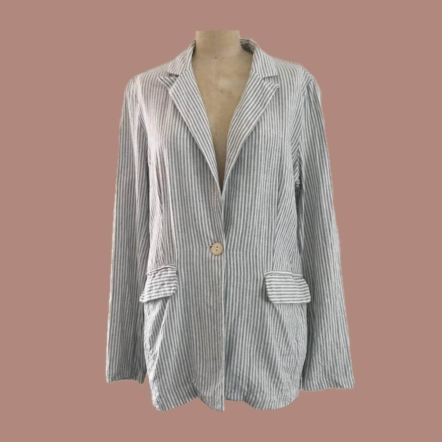 sage-the-label-linen-blue-white-striped-blazer