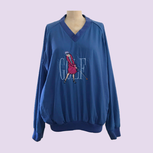 vintage-1980s-blue-embroidered-v-neck-golf-pullover