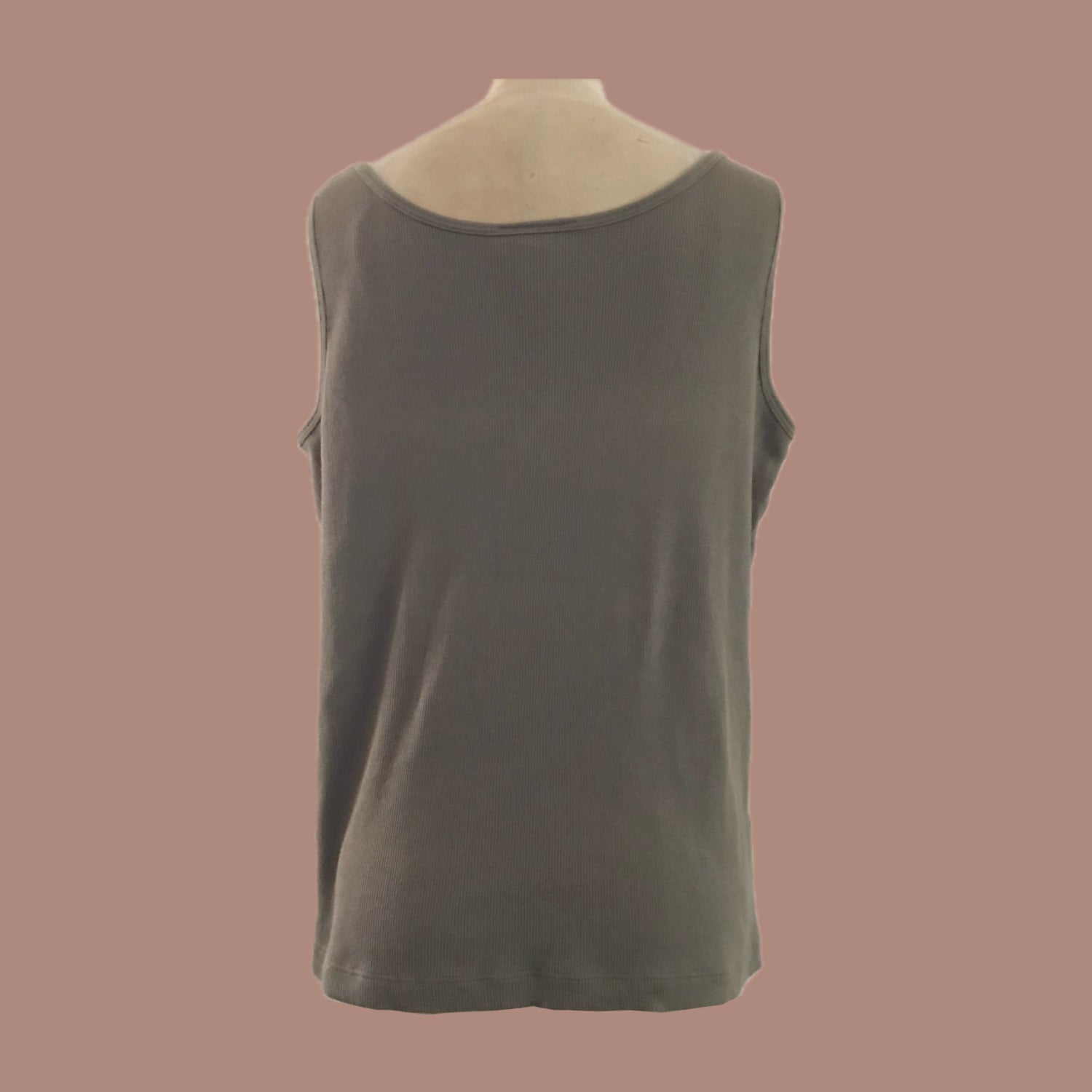 vintage-jones-new-york-taupe-ribbed-tank-top