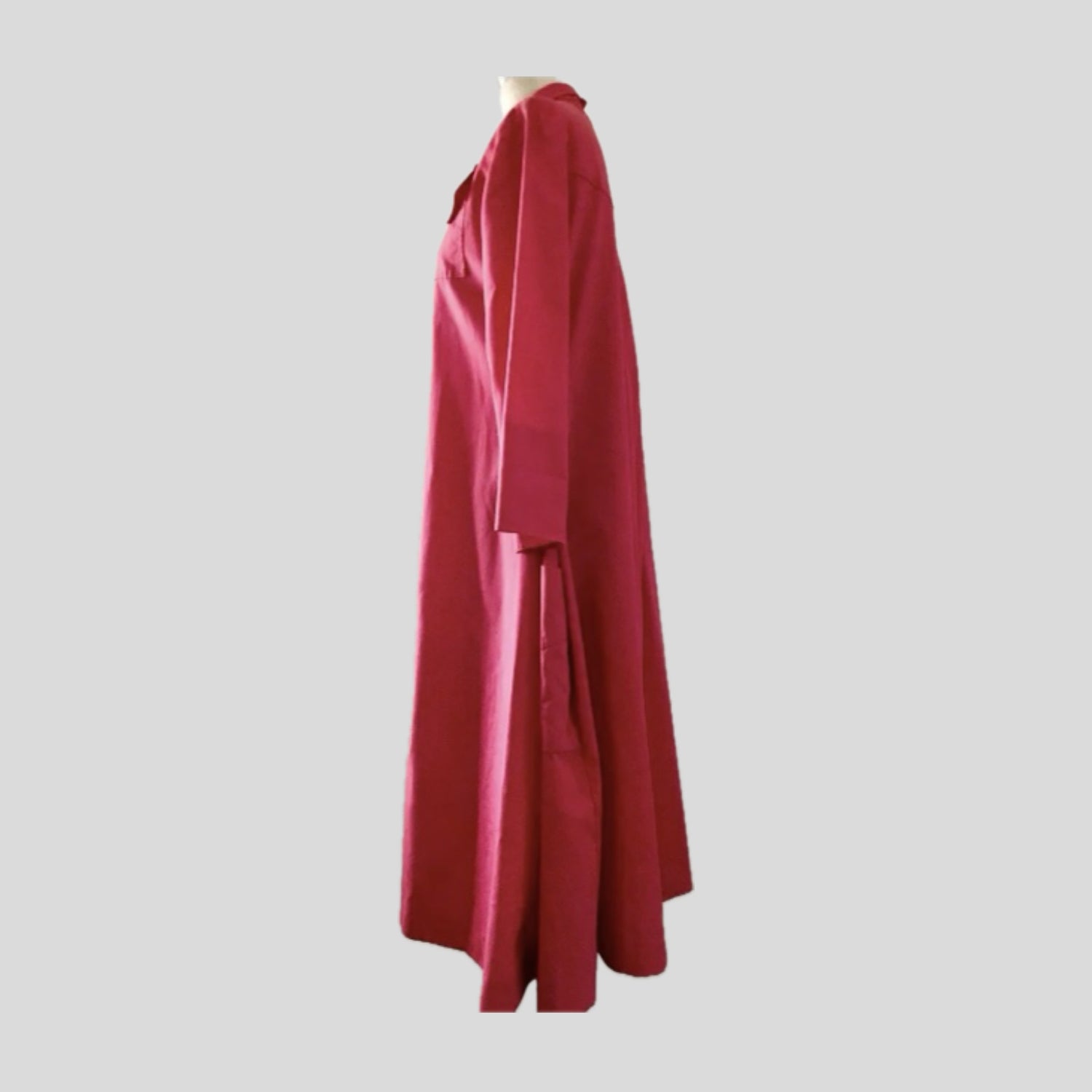 vintage-serbin-prelovely-red-1960s-aline-midi-dress