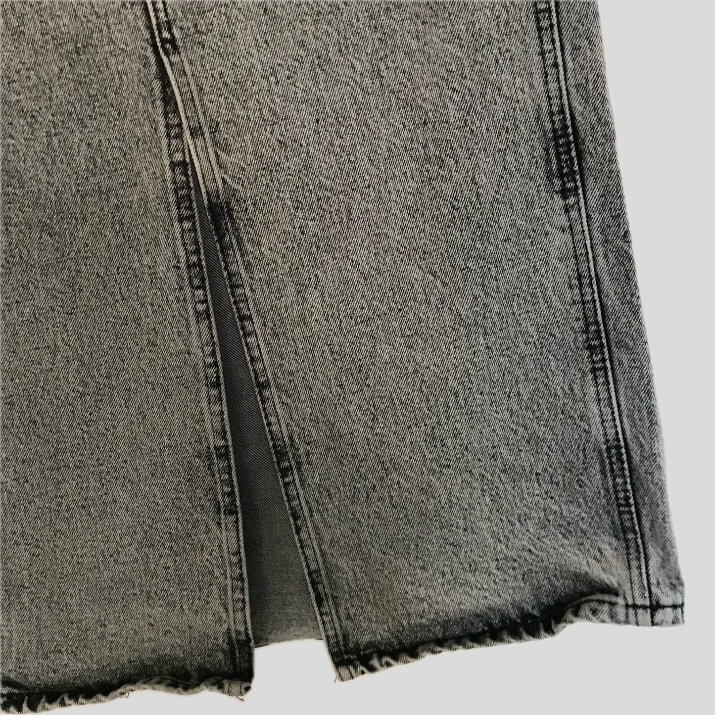 zara-black-acid-wash-straight-denim-pencil-skirt