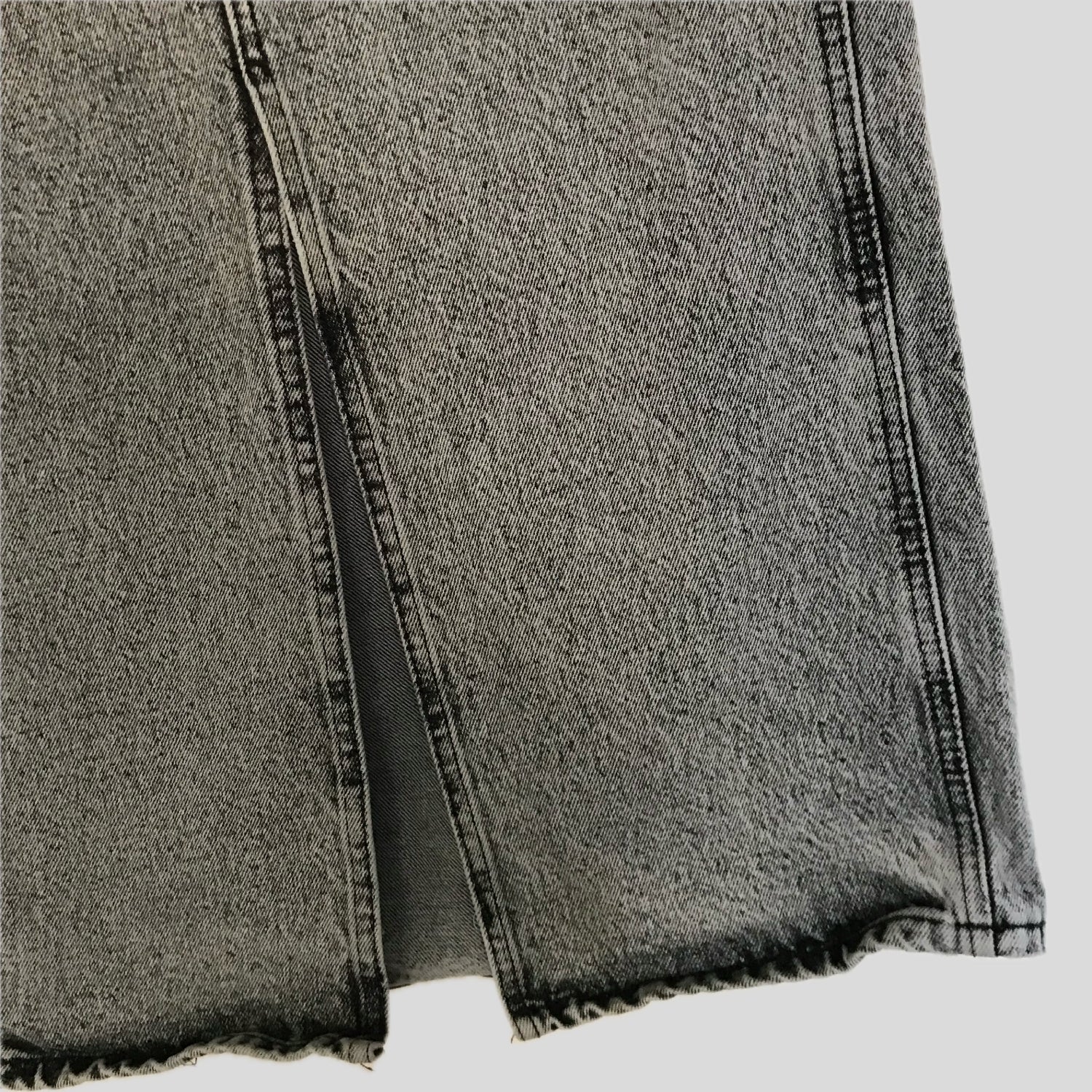 zara-black-acid-wash-straight-denim-pencil-skirt