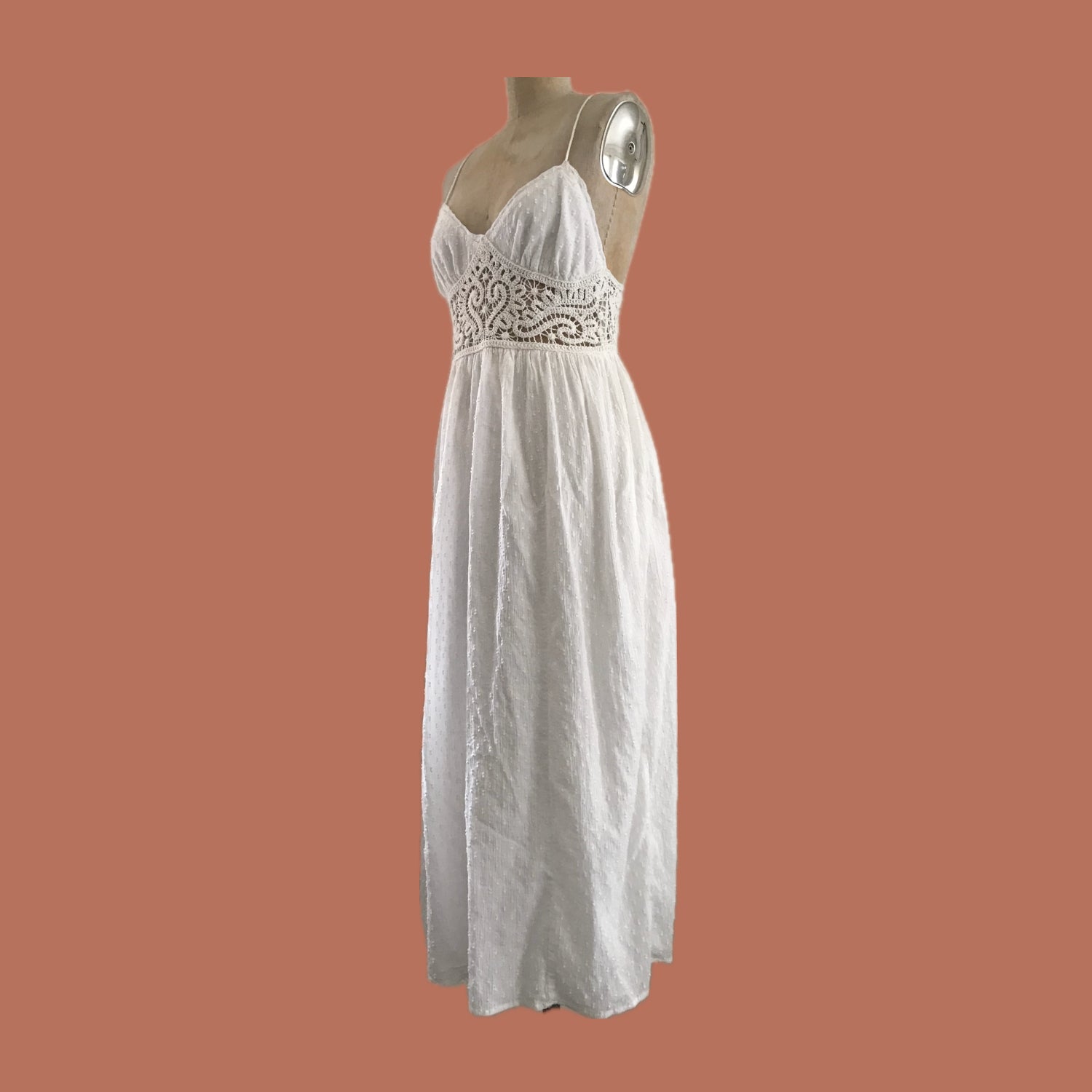 zara-white-cotton-crochet-midi-dress