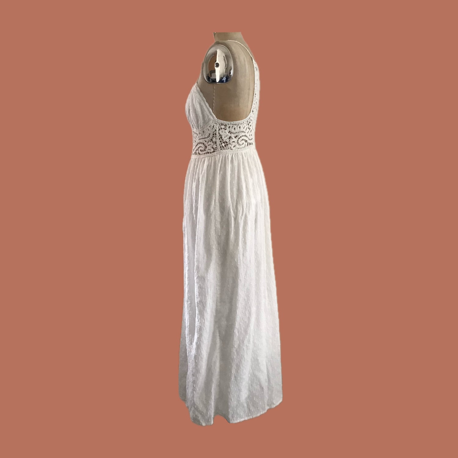 zara-white-cotton-crochet-midi-dress