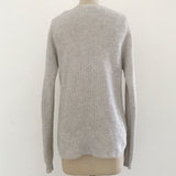 Prelovely | Aritzia Beige Waffle Knit Wool Sweater